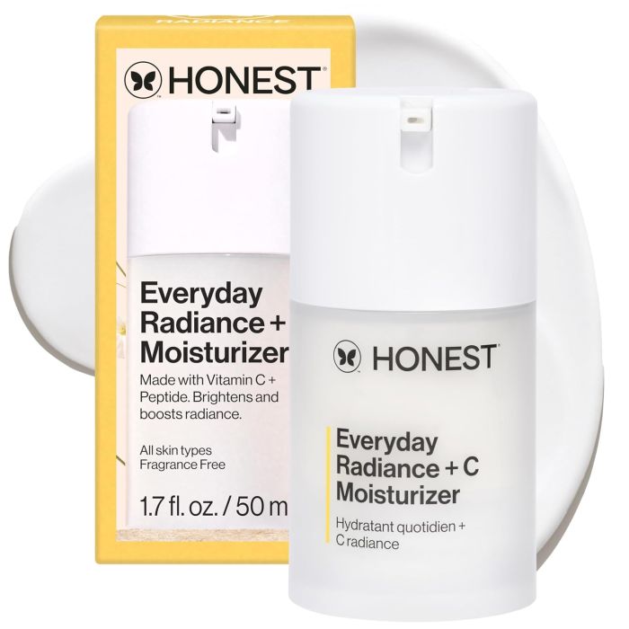 Honest Beauty Everyday Radiance Vitamin C Moisturizer – EWG-Verified Gentle Brightening